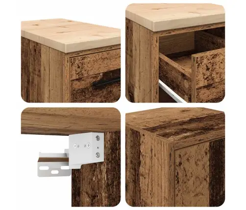 Garažo Spintos, 2Vnt., Sena Mediena, Mediena