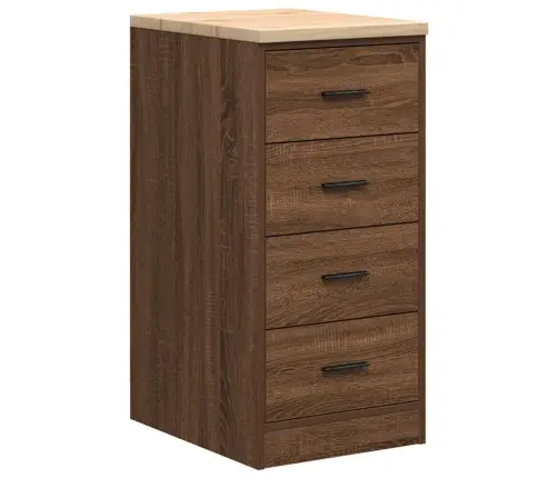 Garaažikapid 2 Tk, Pruun Tamm, Tehispuit