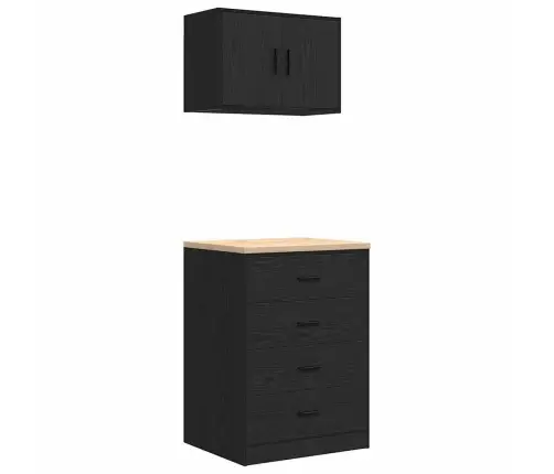 Garaažikapid 2 Tk, Must, Tehispuit