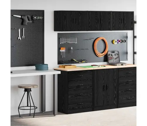 Garaažikapid 2 Tk, Must, Tehispuit