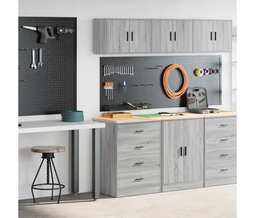 Garaažikapid 2 Tk, Hall Sonoma Tamm, Tehispuit