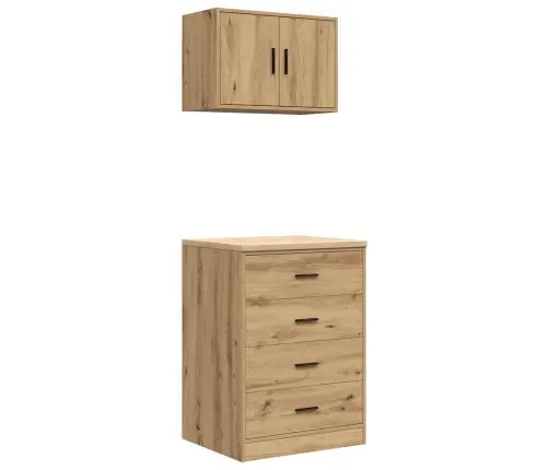 Garaažikapid 2 Tk, Kunsttamm, Tehispuit