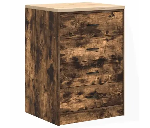 Garāžas Skapji, 6 Gab., Ozolkoka Krāsa, Inženierijas Koks Vidaxl