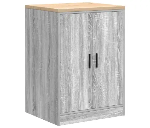 Garažo Spintos, 6 Vnt., Pilkos, Mediena