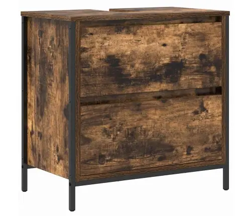 Vannitoa Mööbleset 5 Pcs Pruun 76.5 X 35 X 95 Cm Tehispuit