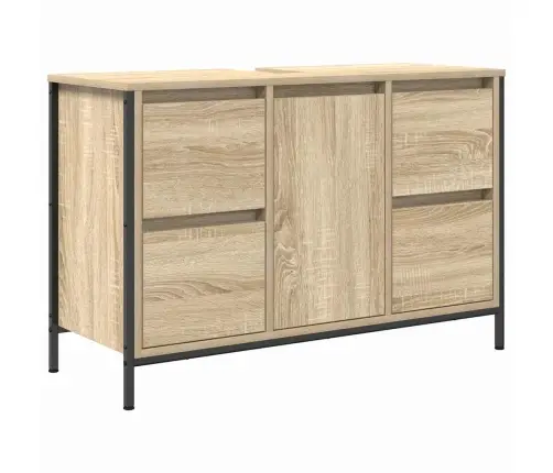 Vannas Istabas Mēbeļu Komplekts Ar Atvilktni Ar Plauktu 2 Pcs Vidaxl