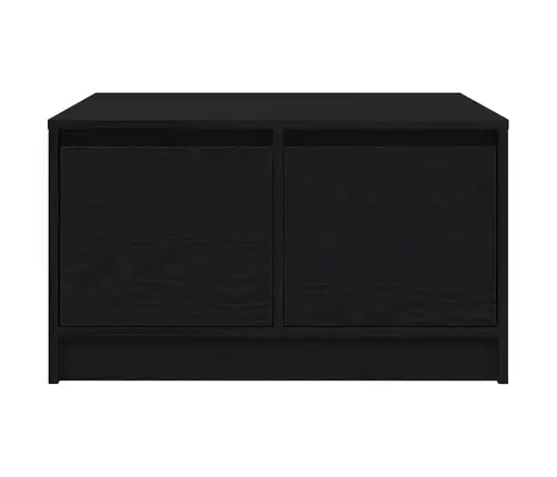 Diivanilaud Sahtlitega Must Tamm 70,5X70X40 Cm