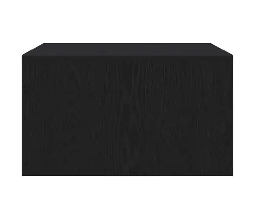 Diivanilaud Sahtlitega Must Tamm 70,5X70X40 Cm