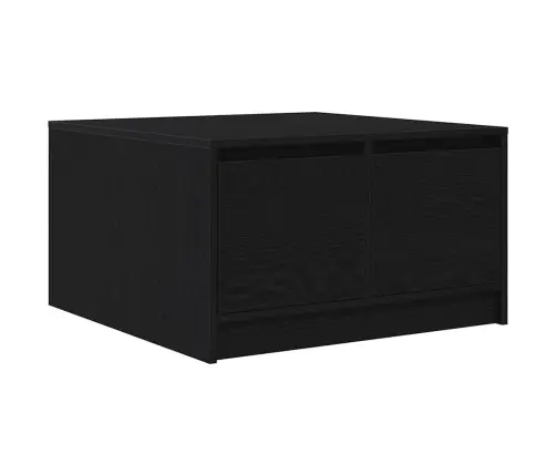 Diivanilaud Sahtlitega Must Tamm 70,5X70X40 Cm