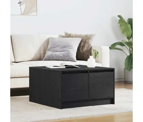 Diivanilaud Sahtlitega Must Tamm 70,5X70X40 Cm