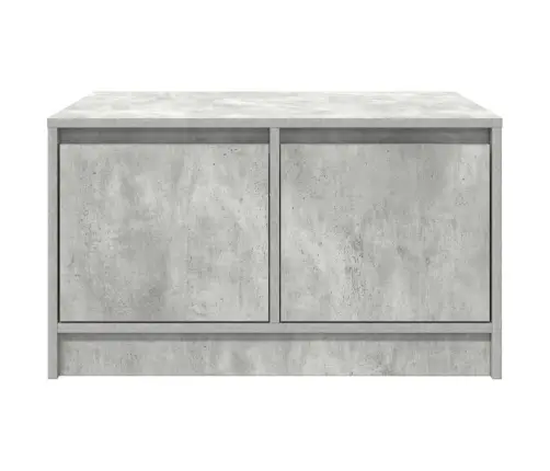 Kavos Staliukas Su Stalčiais, Betoninis Pilkas, 70,5X70X40 Cm