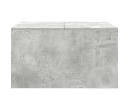 Kavos Staliukas Su Stalčiais, Betoninis Pilkas, 70,5X70X40 Cm