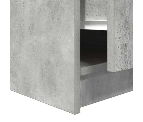 Kavos Staliukas Su Stalčiais, Betoninis Pilkas, 70,5X70X40 Cm