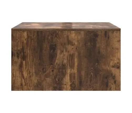 Kafijas Galdiņš Ar Atvilktnēm, Ozola Krāsa, 70,5X70X40 Cm Vidaxl