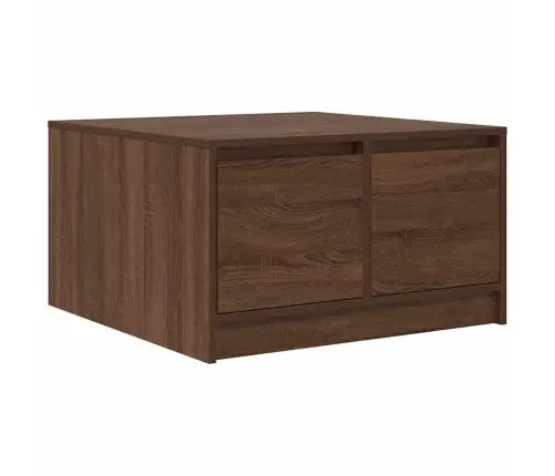 Kavos Staliukas Su Stalčiais, Rudas Ąžuolas, 70,5X70X40 Cm