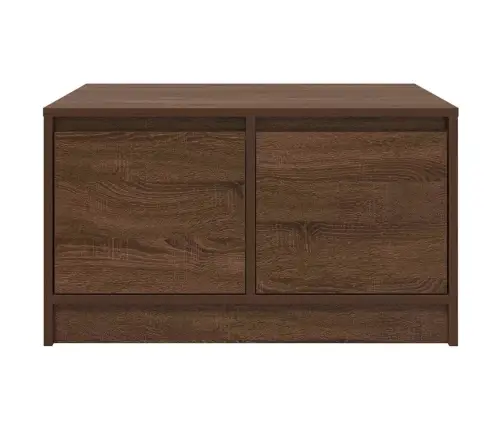 Kavos Staliukas Su Stalčiais, Rudas Ąžuolas, 70,5X70X40 Cm