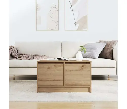 Diivanilaud Sahtlitega Käsitöötamm 70,5X70X40 Cm