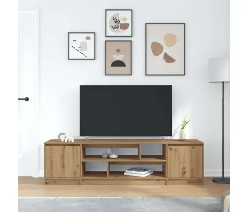 Tv Skapītis, Koka Krāsā, 188,5X41X50 Cm, Inženierijas Koks Vidaxl Tv Skapītis, Koka Krāsā, 188,5X41X50 Cm, Inženierijas Koks Vidaxl