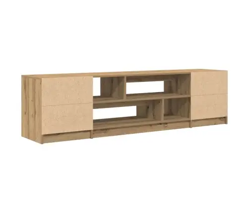 Tv Skapītis, Koka Krāsā, 188,5X41X50 Cm, Inženierijas Koks Vidaxl Tv Skapītis, Koka Krāsā, 188,5X41X50 Cm, Inženierijas Koks Vidaxl