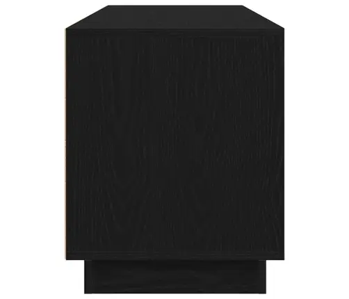 Tv Skapītis Ar Led Apgaismojumu, Melns, 160,5X41X50 Cm Vidaxl