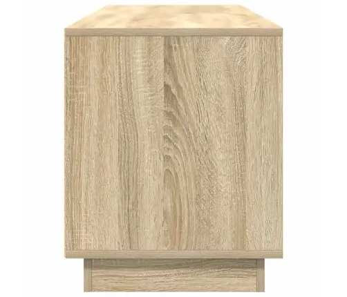 Tv Skapītis Ar Led Apgaismojumu, Ozola Krāsa, 160,5X41X50 Cm Vidaxl