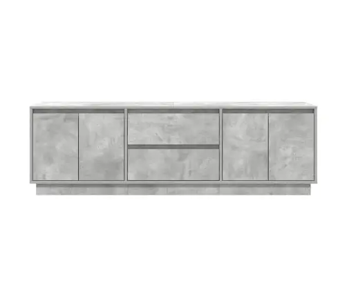 Led-Tuledega Telerikapp, Betoonhall, 160,5X41X50 Cm