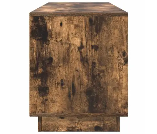Tv Skapītis Ar Led Apgaismojumu, Ozolkoka Krāsa, 160,5X41X50 Cm Vidaxl