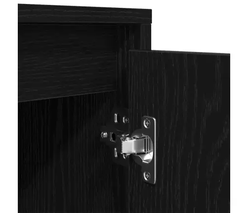 Tv Skapītis Ar Led Apgaismojumu, Melni, 193,5X41X50 Cm Vidaxl