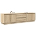 Led-Tuledega Telerikapp, Sonoma Tamm, 193,5X41X50 Cm