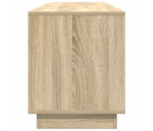 Tv Skapītis Ar Led Lampiņām, Ozolkoka, 193,5X41X50 Cm Vidaxl