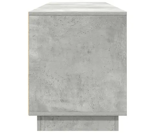 Led-Tuledega Telerikapp, Betoonhall, 193,5X41X50 Cm