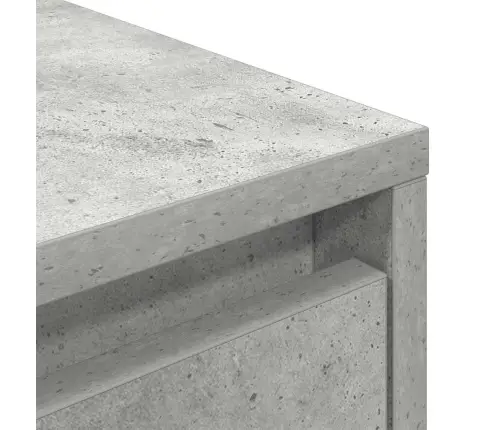 Led-Tuledega Telerikapp, Betoonhall, 193,5X41X50 Cm