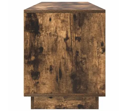 Tv Galdiņš Ar Led Lampiņām, Ozolkoka Krāsa, 193,5X41X50 Cm Vidaxl