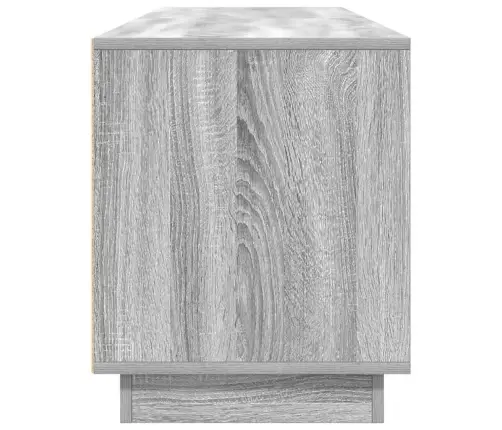 Led-Tuledega Telerikapp, Hall Sonoma Tamm, 193,5X41X50 Cm