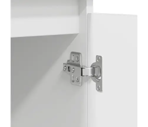 Kumode Ar Atvilktnēm, Balta, 100,5X35X76 Cm, Inženierijas Koks Vidaxl