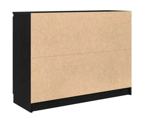 Puhvetkapp Sahtlitega, Must Tamm, 100,5X35X76 cm Tehispuit