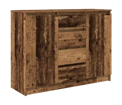 Kumode Ar Atvilktnēm, 100,5X35X76 Cm, Inženierijas Koks Vidaxl