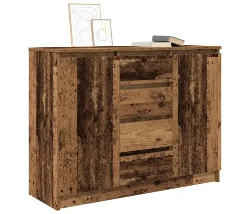 Kumode Ar Atvilktnēm, 100,5X35X76 Cm, Inženierijas Koks Vidaxl