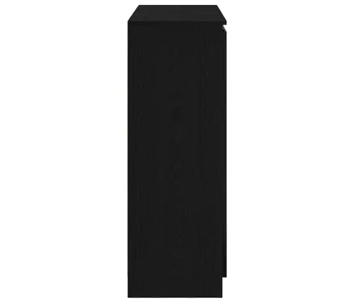 Puhvetkapp Sahtlitega, Must Tamm, 100,5X35X98,5 cm Tehispuit Puhvetkapp Sahtlitega, Must Tamm, 100,5X35X98,5 cm Tehispuit