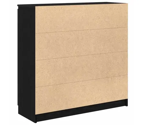 Puhvetkapp Sahtlitega, Must Tamm, 100,5X35X98,5 cm Tehispuit Puhvetkapp Sahtlitega, Must Tamm, 100,5X35X98,5 cm Tehispuit