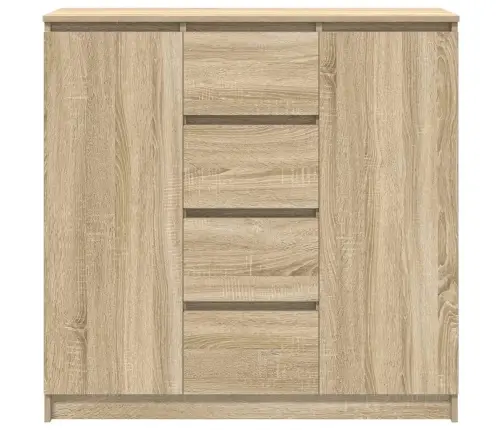 Kumode Ar Atvilktnēm, 100,5X35X98,5 Cm, Inženierijas Koks Vidaxl