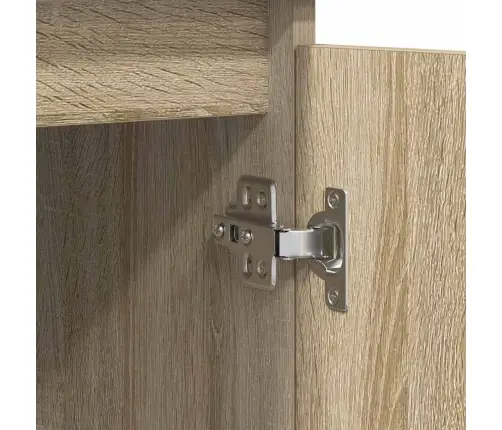 Kumode Ar Atvilktnēm, 100,5X35X98,5 Cm, Inženierijas Koks Vidaxl