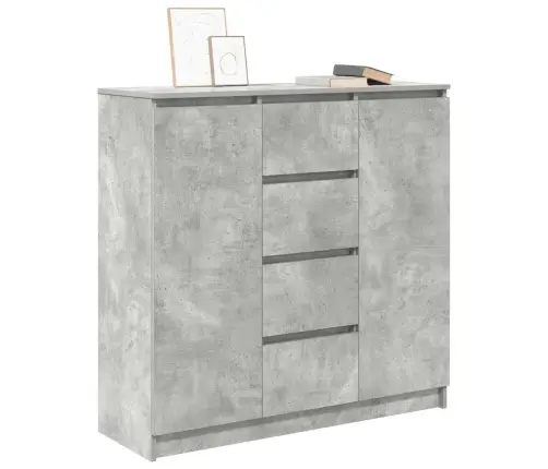 Kumode Ar Atvilktnēm, 100,5X35X98,5 Cm, Inženierijas Koks Vidaxl