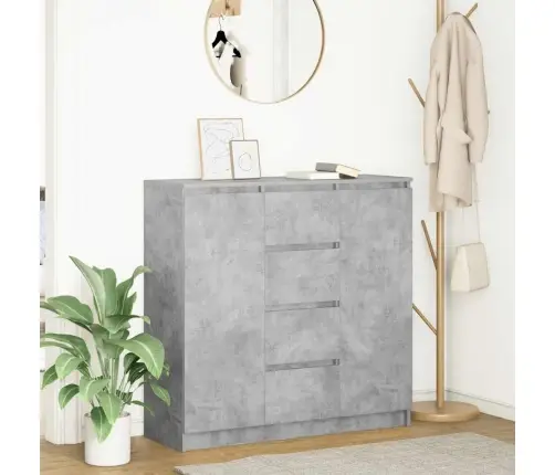 Kumode Ar Atvilktnēm, 100,5X35X98,5 Cm, Inženierijas Koks Vidaxl