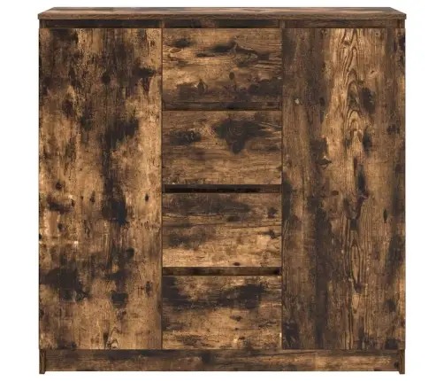 Šoninė Spintelė Su Stalčiais, 100,5X35X98,5 cm Mediena