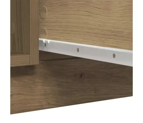 Šoninė Spintelė Su Stalčiais, 100,5X35X98,5 cm Mediena