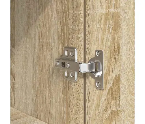 Augstais Skapītis, Ozolkoka Krāsa 50X35X180Cm Inženierijas Koks Vidaxl