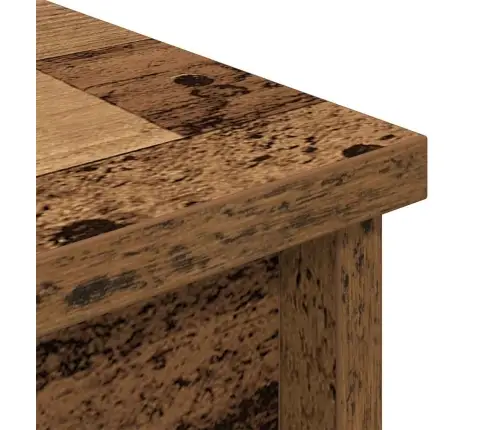 Augstais Skapītis, Veca Koka, 50X35X180 Cm, Inženierijas Koks Vidaxl