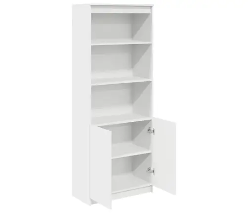 Augstais Skapītis, Balts, 70X35X180 Cm Inženierijas Koks Vidaxl