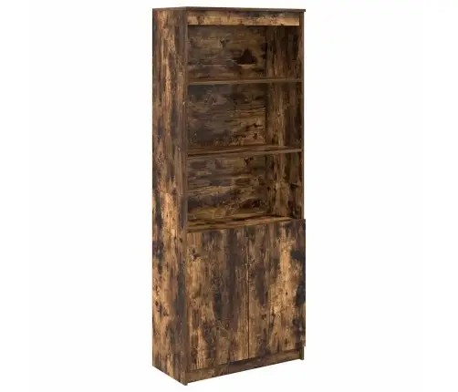 Augstais Skapītis Ozolkoka Krāsa 70X35X180 Cm Inženierijas Koks Vidaxl